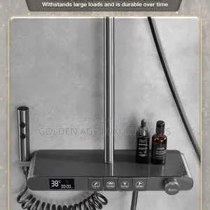 Premium Quality Thermostatic Shower Grey