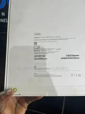 New Apple iPad Pro 256 GB Black
