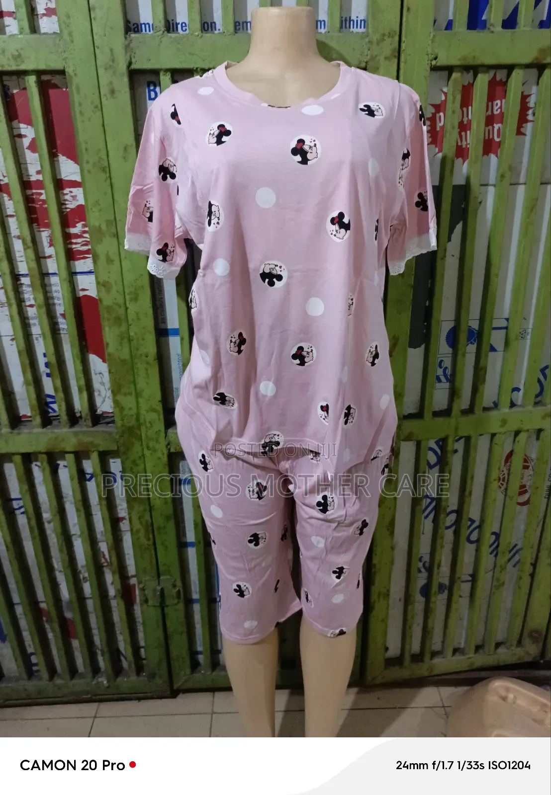 Multipurpose Maternity and Nursing Night Gown