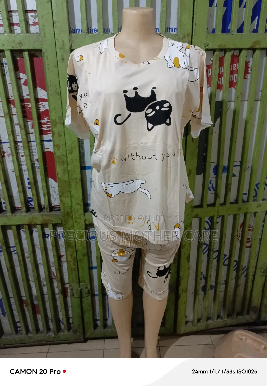Multipurpose Maternity and Nursing Night Gown