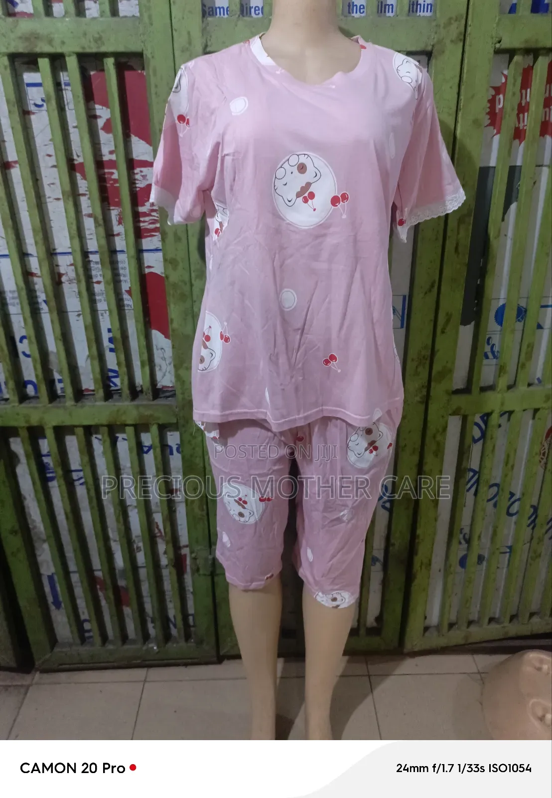 Multipurpose Maternity and Nursing Night Gown