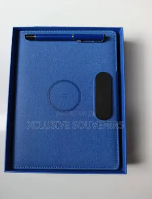 New Design Custom Wireless Charging Notebook With Pen