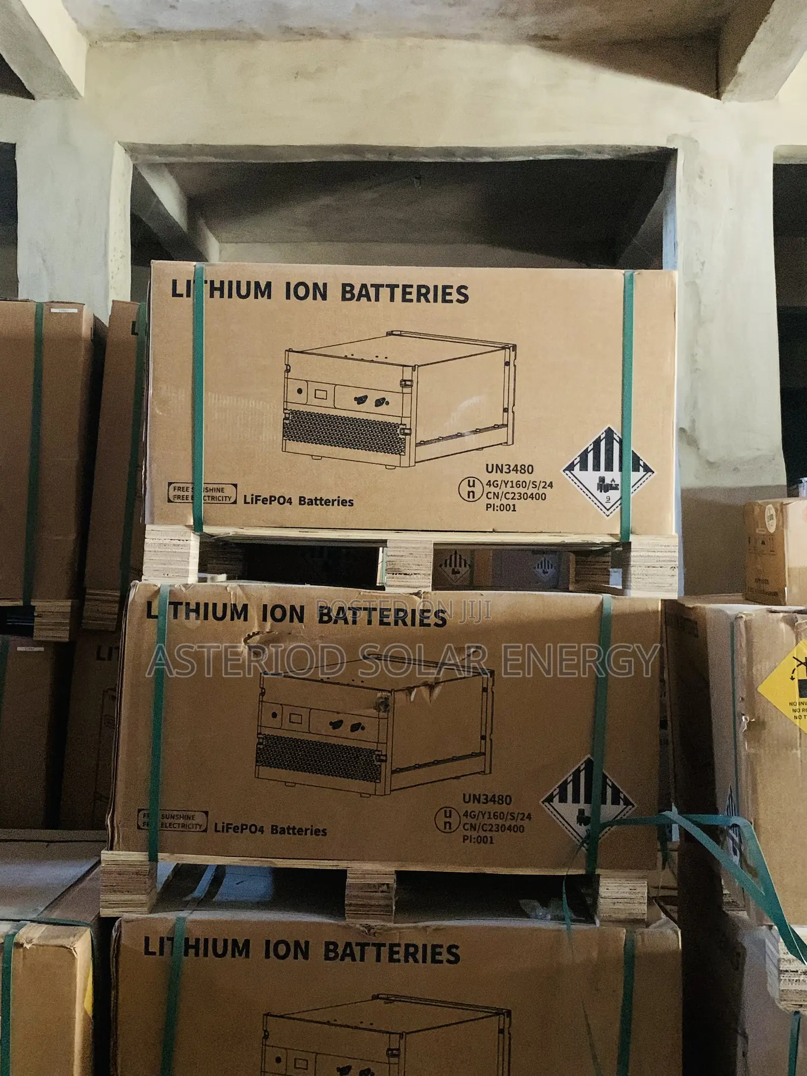 10kwh 48volts Blue Carbon (Flat) Lithium Battery