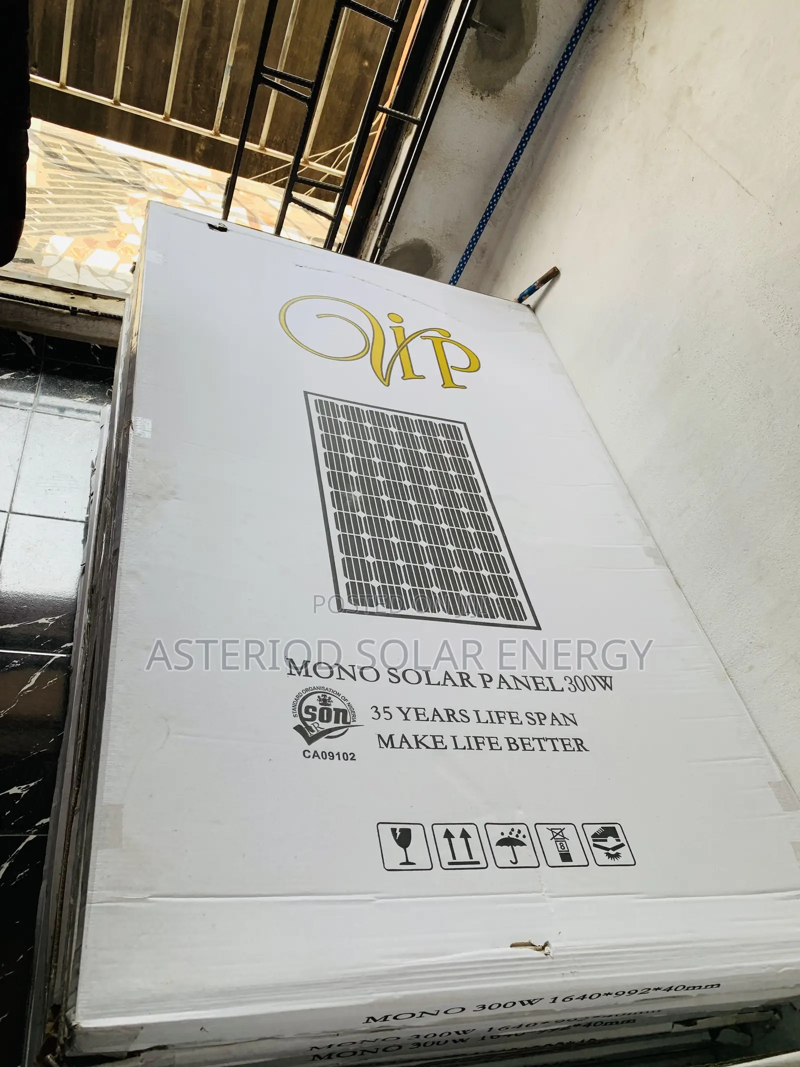 300watts Vip Solar Panel