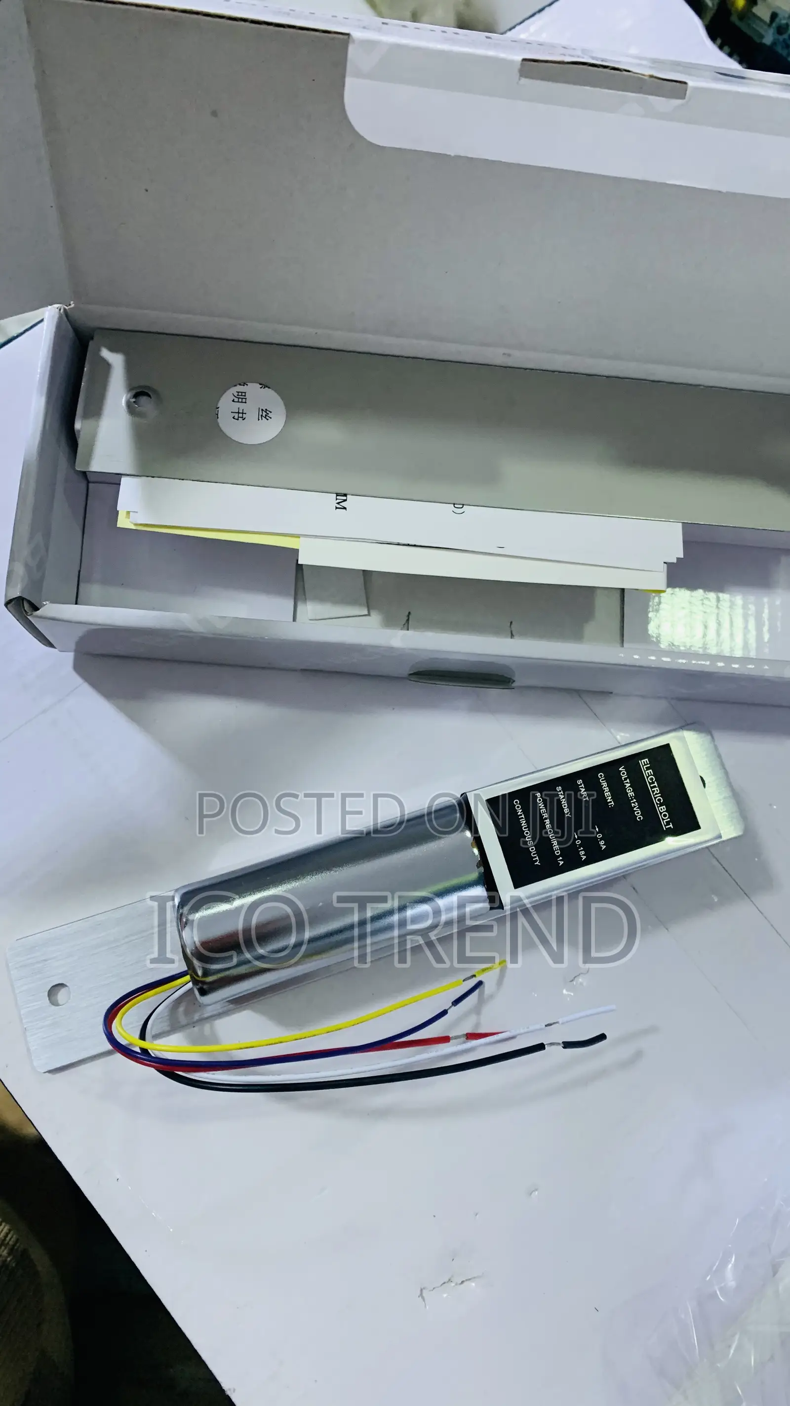 12b Dc 5wire Sensor Electric Bolt Lock Used in Access Control System
