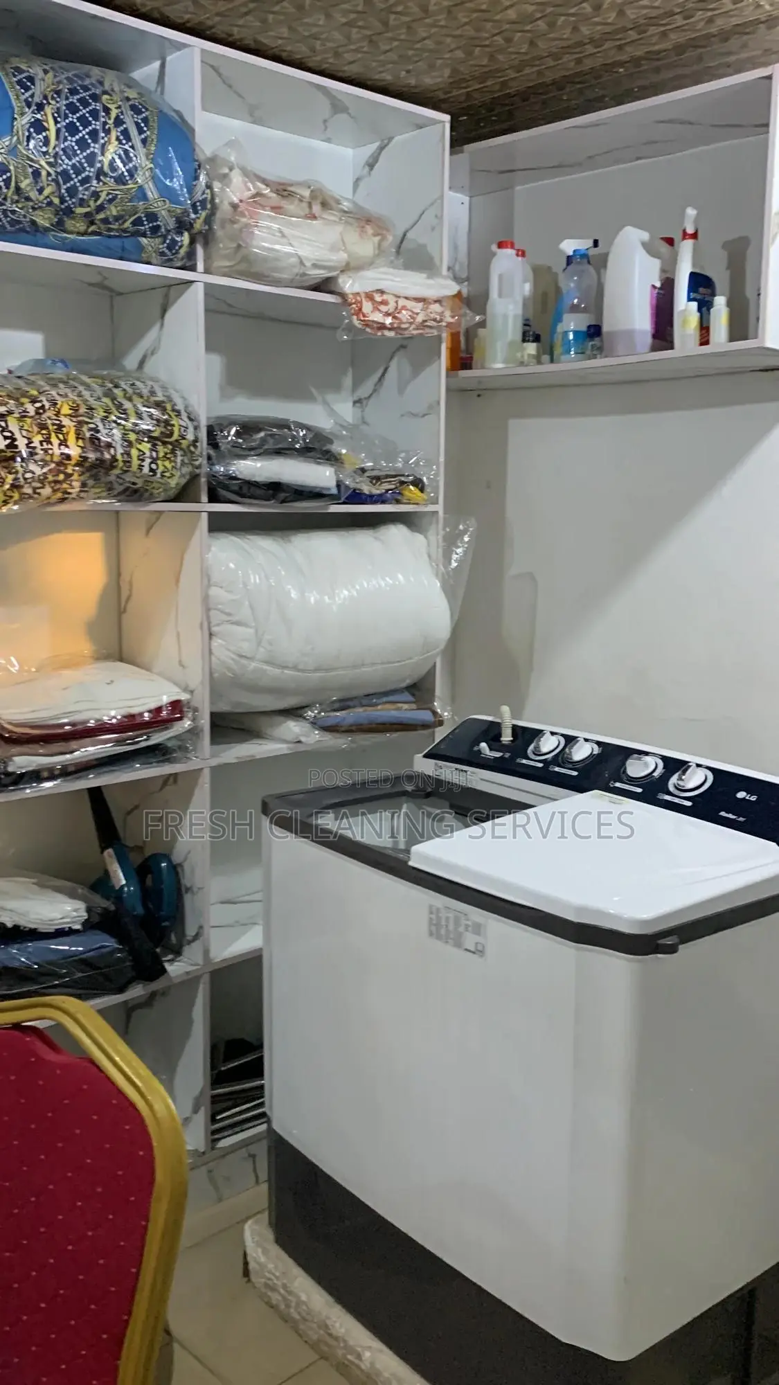 Detailed Professional Cleaning Laundry Services