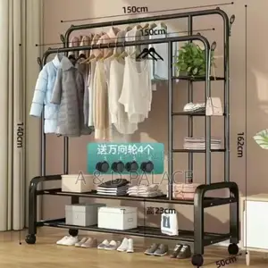 80kg Heavy Duty Weight Wardrobe Foldable Hanger/Rack
