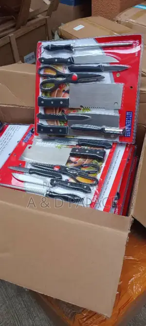 8pcs Multifunctional Stainless Steel Kitchen Knife Set