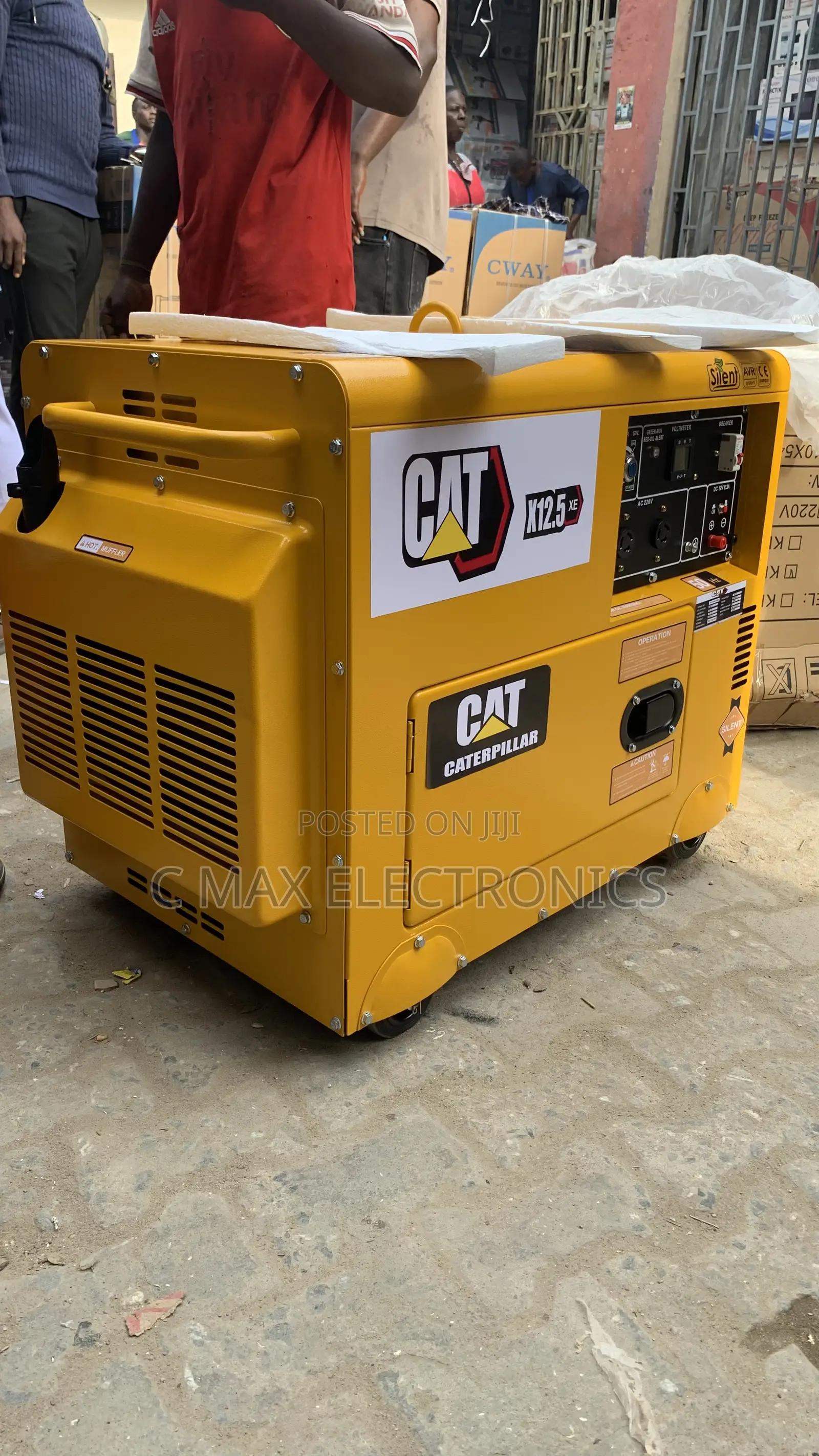 Cat 10kva Diesel Soundproof Generator 100% Copper Coil