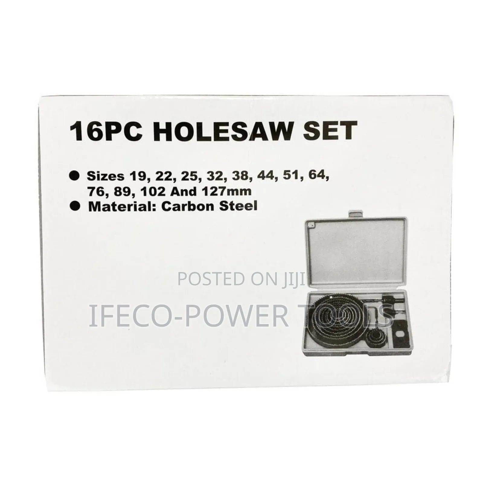 16-Piece Hole Saw Set.