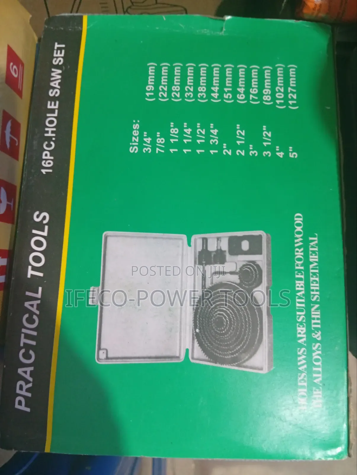 16-Piece Hole Saw Set.