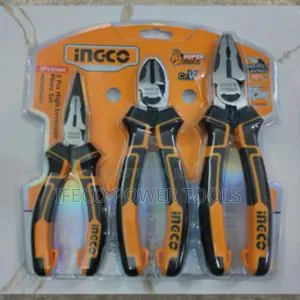 Ingco 3 Pieces Pliers Set, Model Hkps08318.