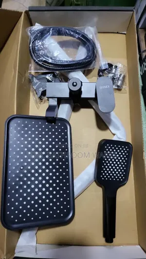 Modern Black Shower Mixers Sets