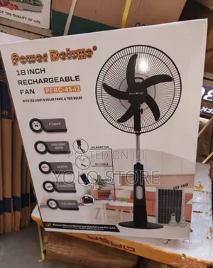 Power Deluxe Solar Fan