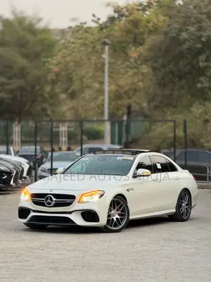 Mercedes-Benz E63 2018 White