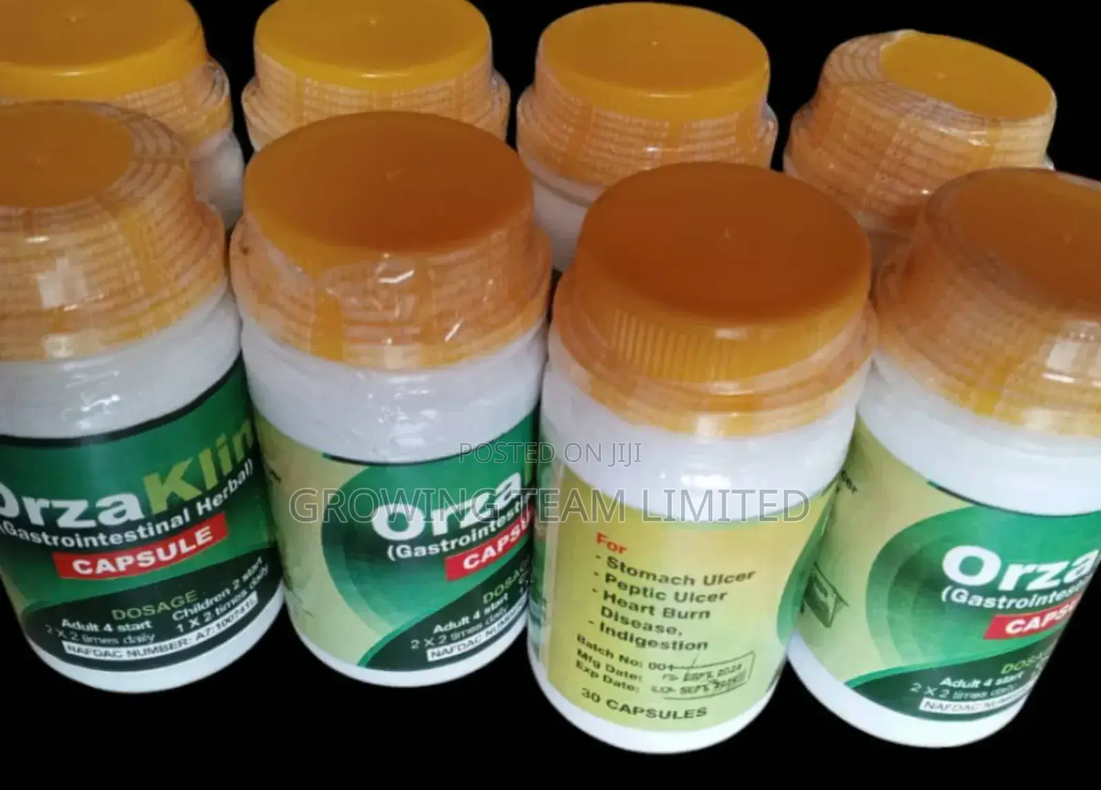 Orzaklin Capsules Bulk Order | 10 Bottles