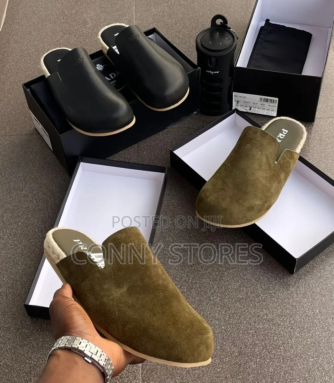 Luxury Prada Mules