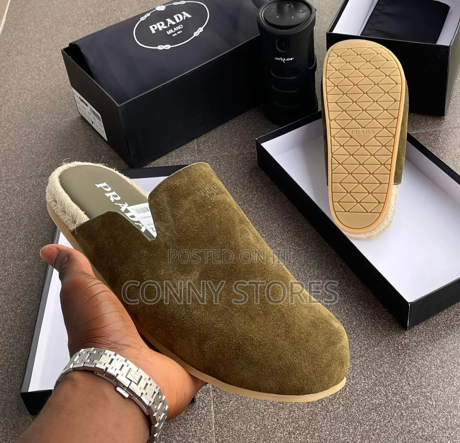Luxury Prada Mules