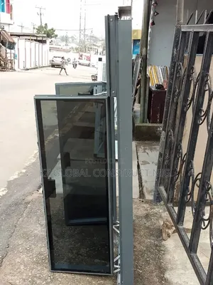 Frameless Window With Inner Burglary and Net