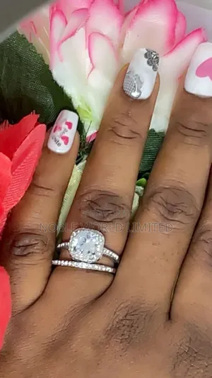 Bride's Silver Wedding Rings