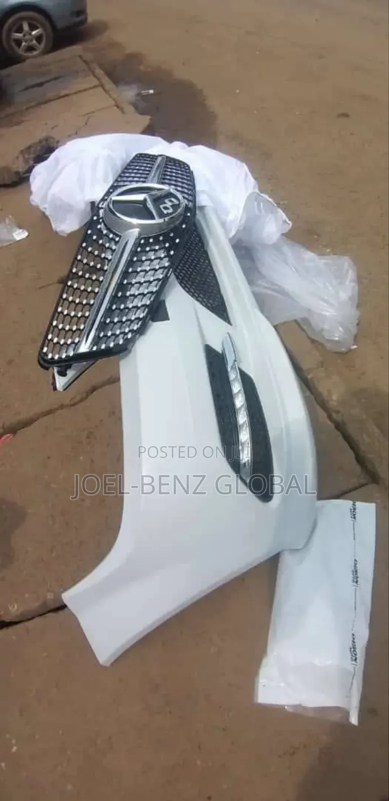 C300 2013 Front Bumper With Grill