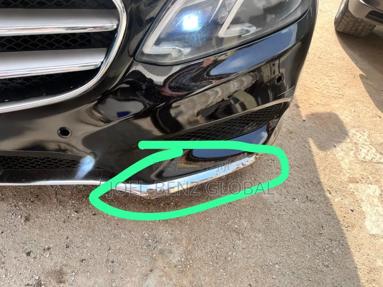 E350 2014 Front Bumper Crome