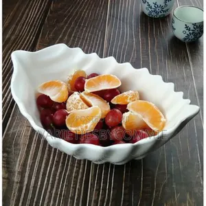 6pcs Melamine Leaf Shape Bowl