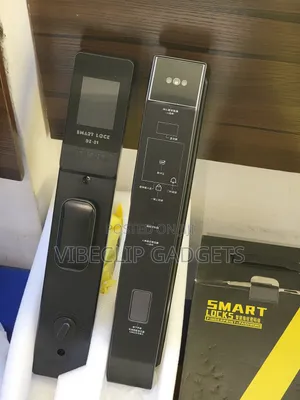 Smart Door Lock With Face Id, Fingerprint, Pin, Card, Mobile App