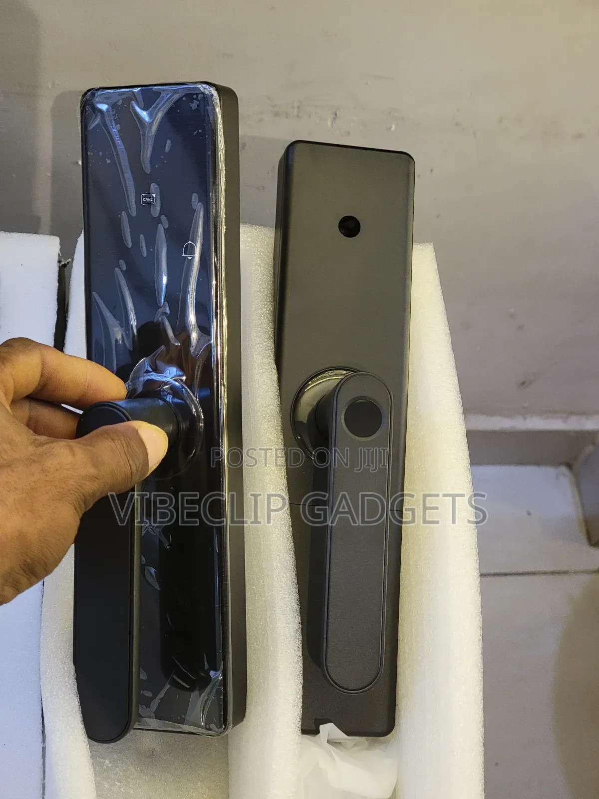 Tuya Smart Door Lock With Fingerprint, Pin, Card, Mobile App