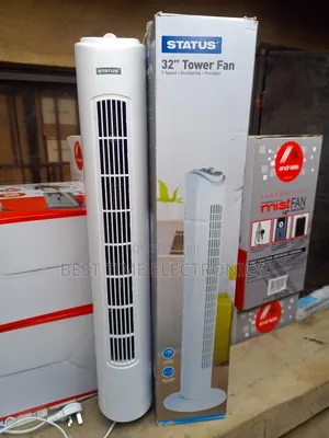 32" Status Electrical Tower Floor Fan