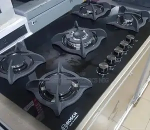 Quality Bosch Cast Iron Built-in 5 Burners Gas Cooker Hob 90cm Copper