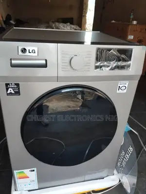 Original Lg Silver Color 10kg Automatic Inverter Washing Machine