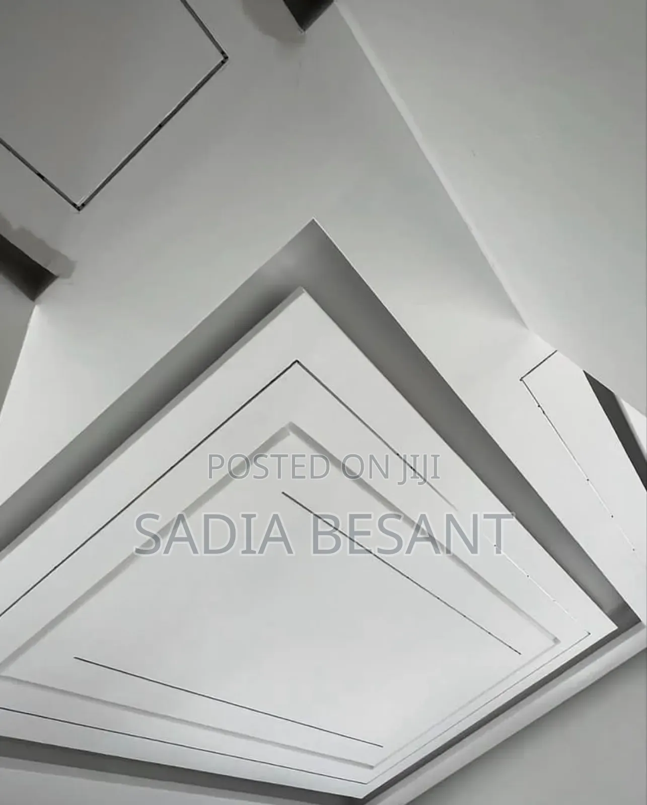 Minimalist Gypsum Ceiling Design