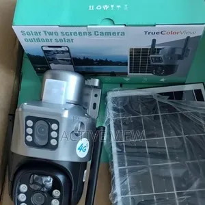 Dual 4g Security PTZ Camera Solar Camera