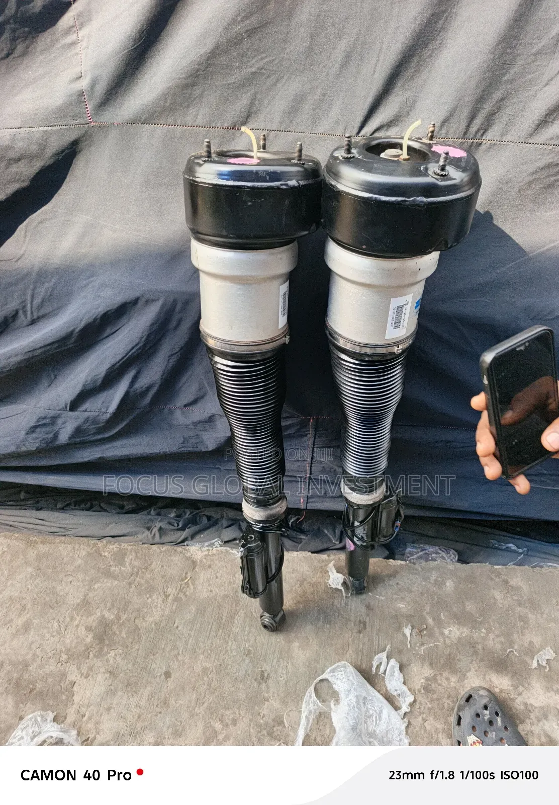 Front and Back Balloon for S-Class 2010 Model
