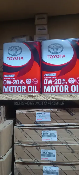 Toyota Engine Oil 0w-20 4litres
