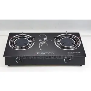 Kenwood Infrared Glass Top Two-burner Gas Cooker.