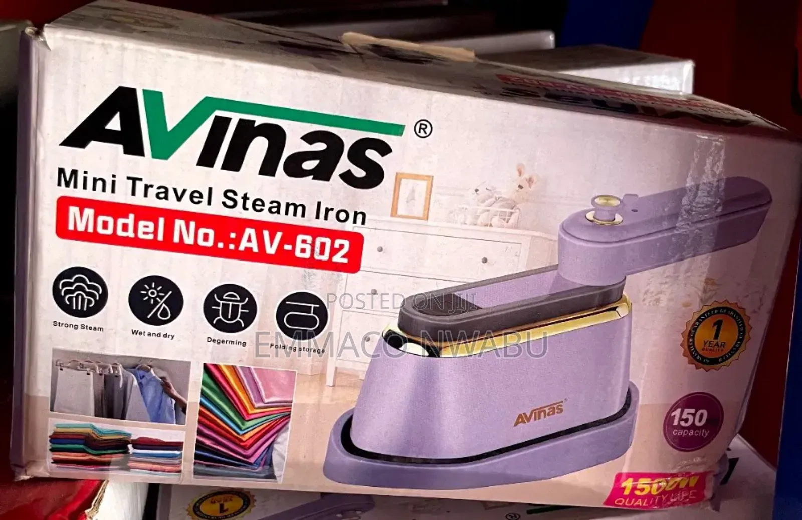 Avinas Travel Steam Iron