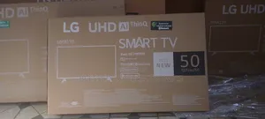 50 Inches With High Quality Smart Tv