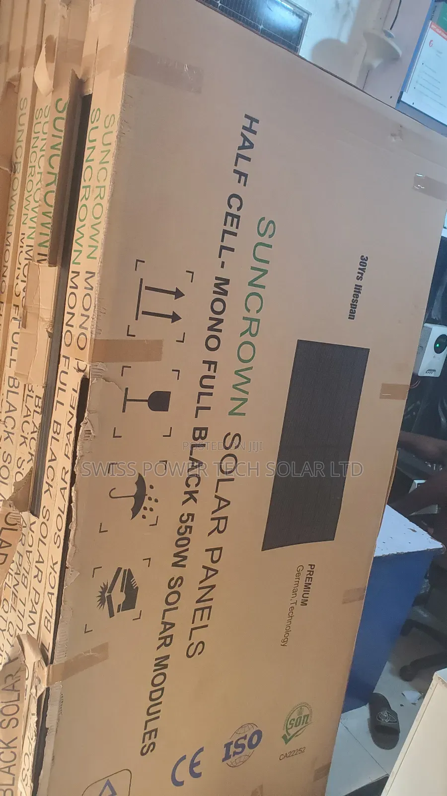 Suncrown Solar Panels 550w