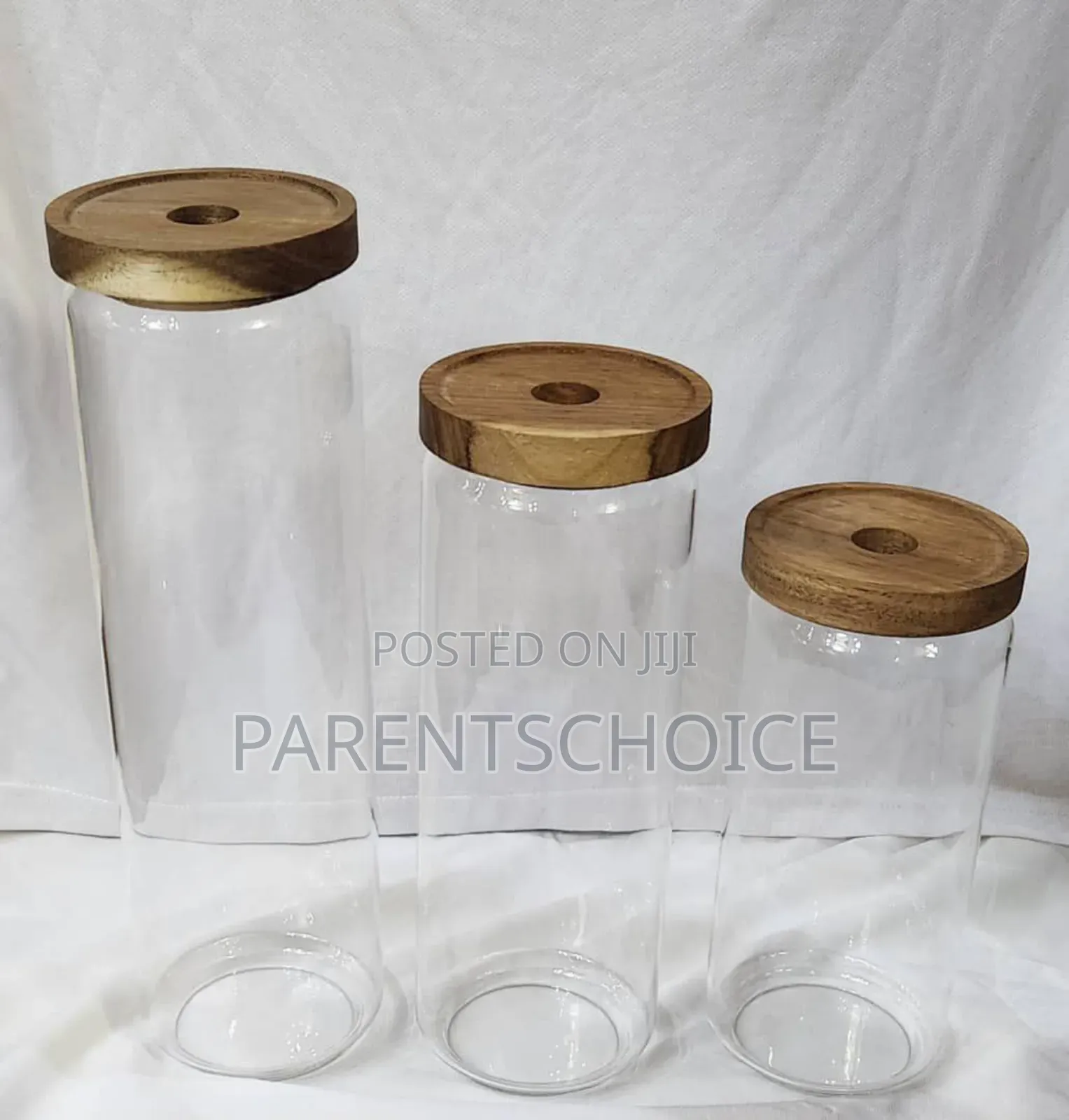High Borosilicate Glass Storage Jars