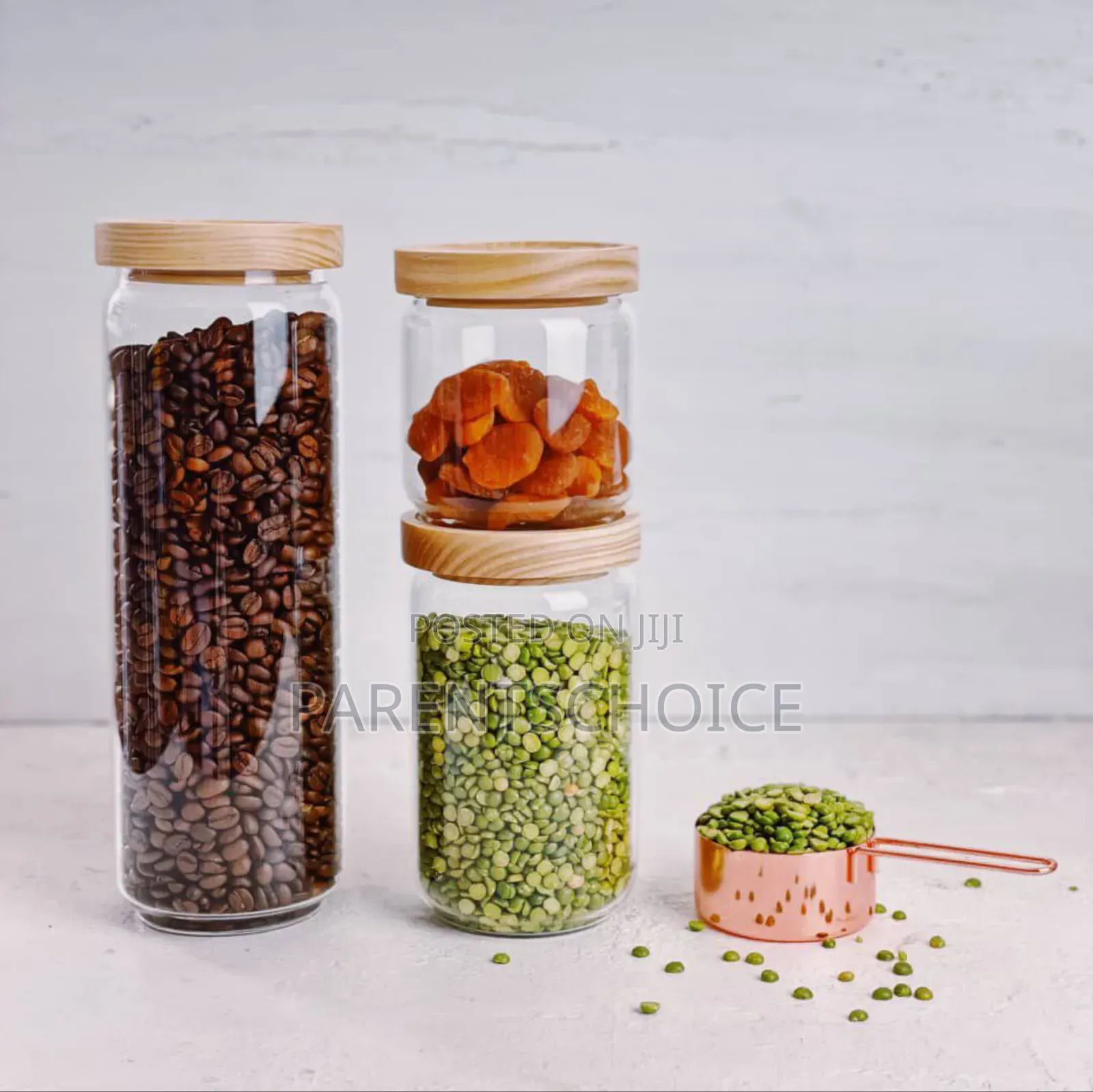 High Borosilicate Glass Storage Jars