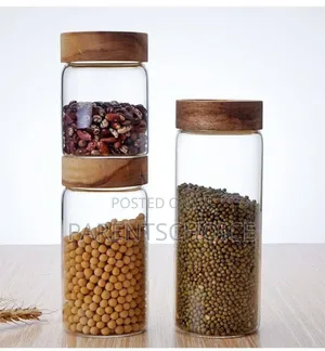 High Borosilicate Glass Storage Jars