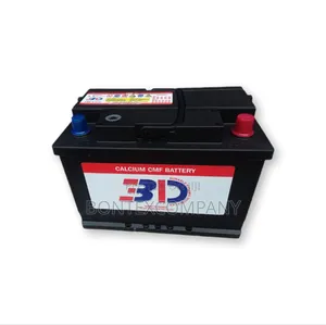 3d Calcium CMF 12v 75ah Sealed Maintenance-Free Car Battery
