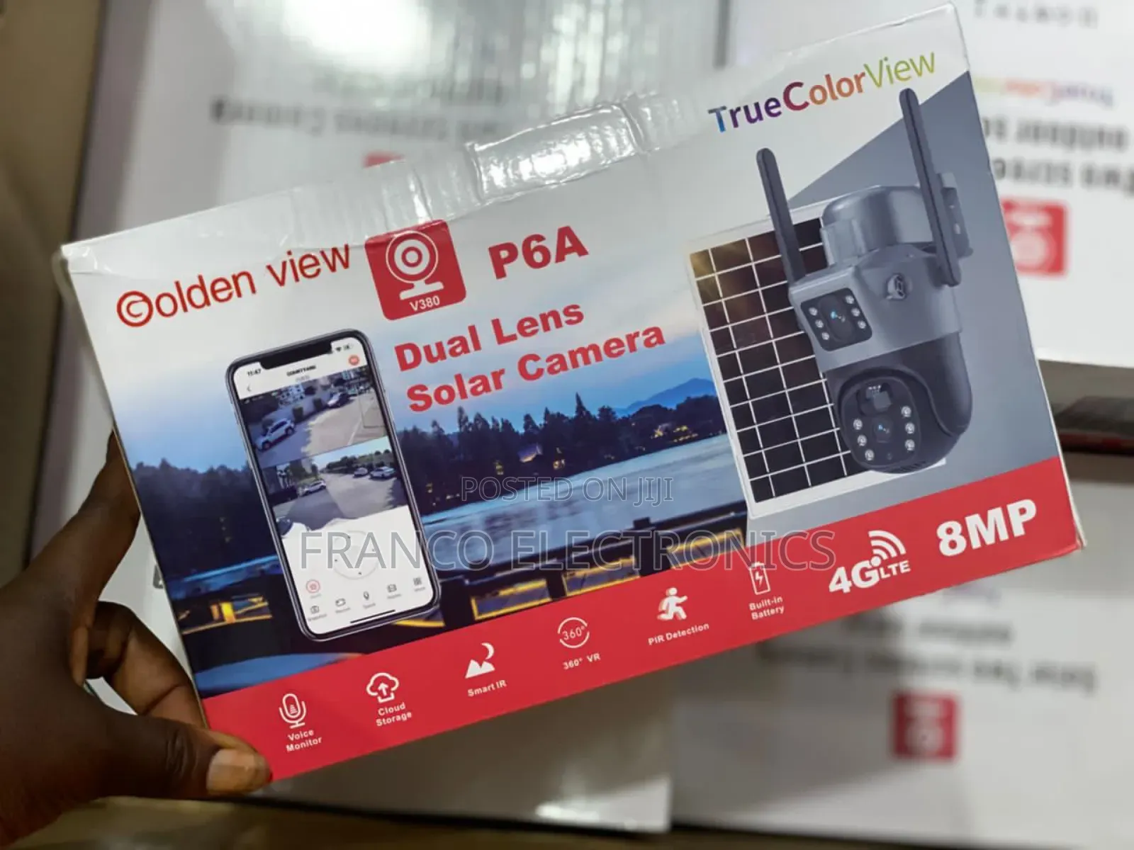 Solar CCTV Camera