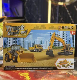 Truck Sand Set Construction Toy – Kids Engineering Play Set (3+ Years)