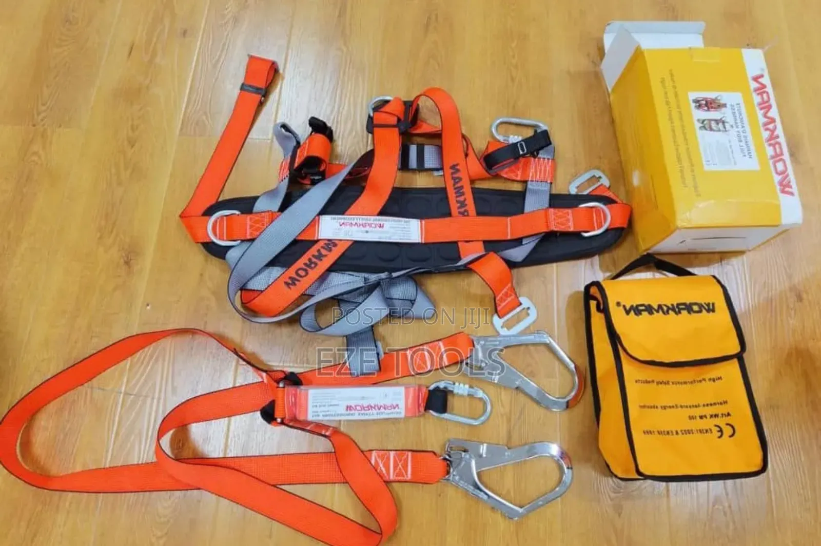 Original Quality Body Harness Double Hook