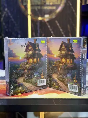 Fairytale House in the Garden 1000 Pieces Jigsaw Puzzle–Landscape Game