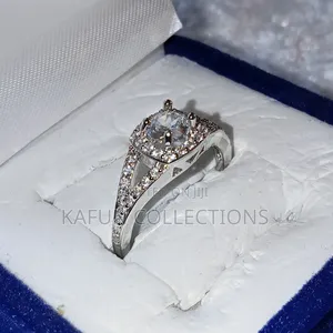 Non Tarnishing, Simple Design, Zirconia Proposal Ring.