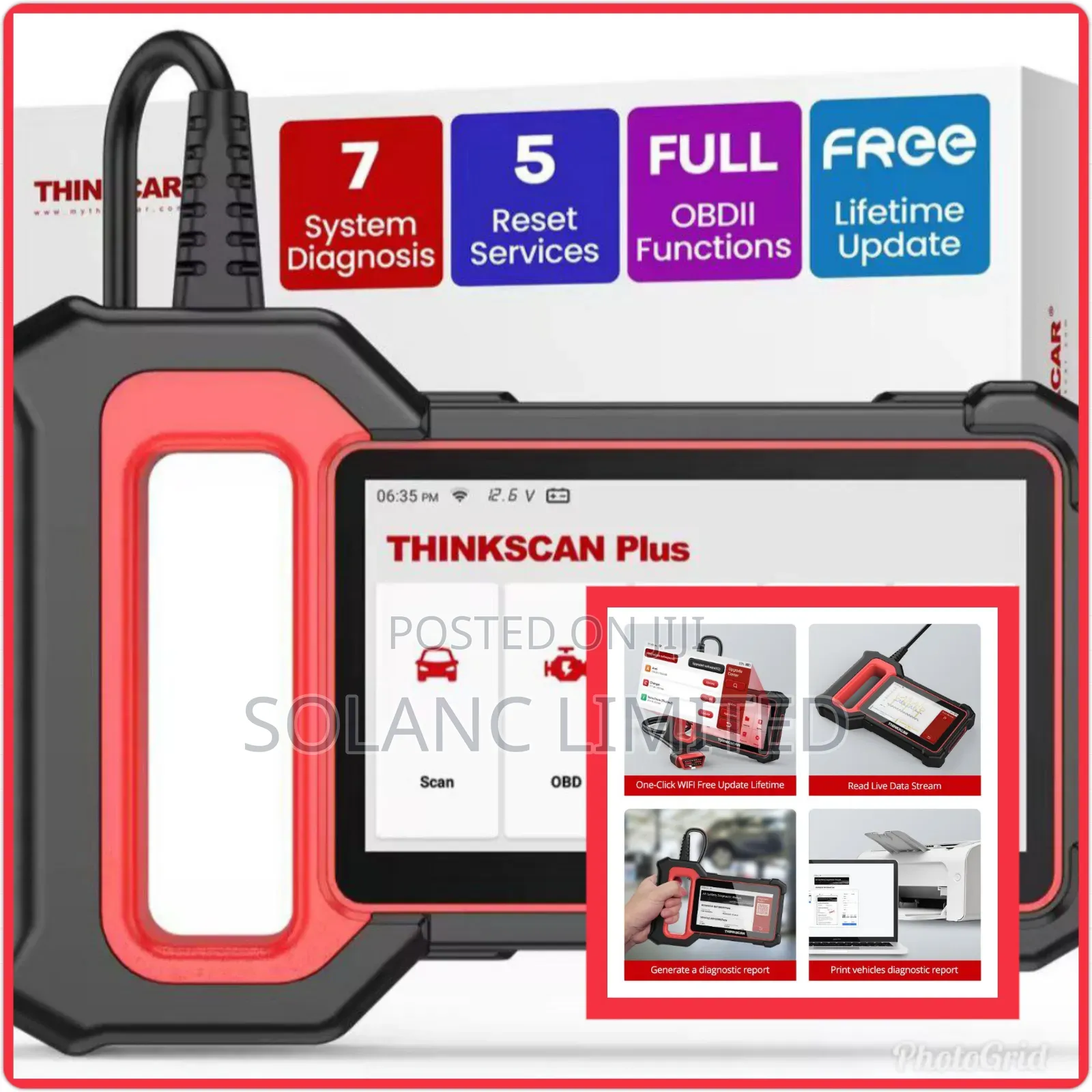 Thinkscan Plus S7 Obd2 Advanced